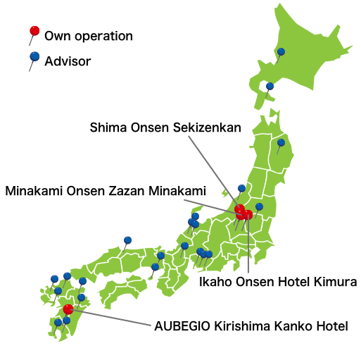 Company-managed accommodation facilities